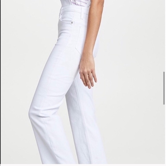 NWT Hudson Avalon Overalls White Size: 31 - Picture 5 of 6